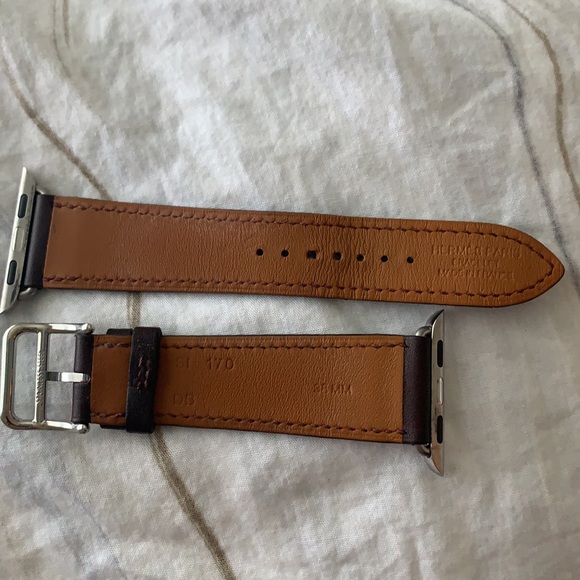 HERMES Apple Watch 38mm Leather Single Tour Band - Picture 6 of 13